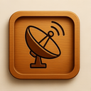 icon_entertainment_satellite_wooden icon preview