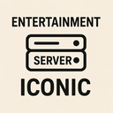 icon_entertainment_server_iconic icon preview