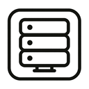 icon_entertainment_server_monochrome icon preview