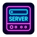 icon_entertainment_server_neon icon preview
