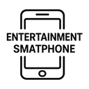 icon_entertainment_smartphone_monochrome icon preview