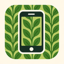 icon_entertainment_smartphone_organic_pattern icon preview