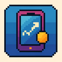 icon_entertainment_smartphone_pixel_art icon preview