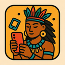 icon_entertainment_smartphone_tribal icon preview