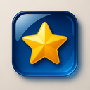 icon_entertainment_star_glassy icon preview