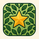 icon_entertainment_star_organic_pattern icon preview