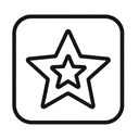 icon_entertainment_star_outline icon preview