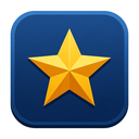 icon_entertainment_star_sharp_edges icon preview