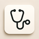 icon_entertainment_stethoscope_minimalist icon preview