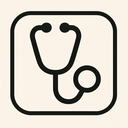 icon_entertainment_stethoscope_sharp_edges icon preview