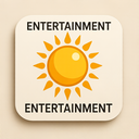 icon_entertainment_sun_elegant icon preview