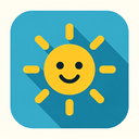 icon_entertainment_sun_flat_design icon preview