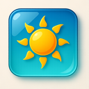 icon_entertainment_sun_glassy icon preview