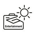 icon_entertainment_sun_line_art icon preview
