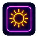 icon_entertainment_sun_neon icon preview