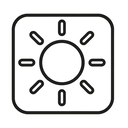 icon_entertainment_sun_outline icon preview