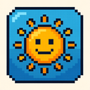 icon_entertainment_sun_pixel_art icon preview