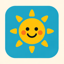 icon_entertainment_sun_playful icon preview