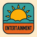 icon_entertainment_sun_retro icon preview