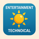 icon_entertainment_sun_technical icon preview