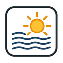 icon_entertainment_sun_thin icon preview