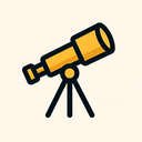 icon_entertainment_telescope_asymmetrical icon preview