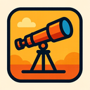 icon_entertainment_telescope_bold icon preview