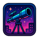 icon_entertainment_telescope_cyberpunk icon preview
