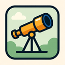 icon_entertainment_telescope_filled icon preview