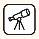 icon_entertainment_telescope_minimalist icon preview