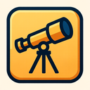 icon_entertainment_telescope_sharp_edges icon preview