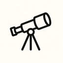 icon_entertainment_telescope_simplified icon preview