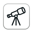 icon_entertainment_telescope_transparent icon preview