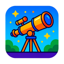 icon_entertainment_telescope_vibrant_colors icon preview