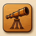 icon_entertainment_telescope_wooden icon preview