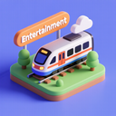 icon_entertainment_train_3d_isometric icon preview