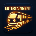 icon_entertainment_train_glow_effect icon preview