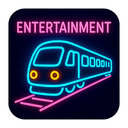 icon_entertainment_train_neon icon preview