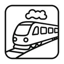 icon_entertainment_train_outline icon preview