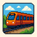 icon_entertainment_train_pixel_art icon preview