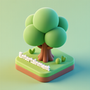 icon_entertainment_tree_3d_isometric icon preview