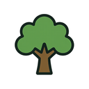 icon_entertainment_tree_asymmetrical icon preview