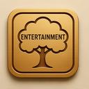 icon_entertainment_tree_embossed icon preview