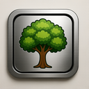 icon_entertainment_tree_metallic icon preview