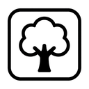 icon_entertainment_tree_monochrome icon preview