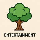 icon_entertainment_tree_origami icon preview