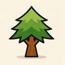 icon_entertainment_tree_sharp_edges icon preview
