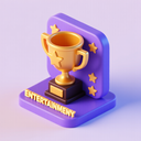 icon_entertainment_trophy_3d_isometric icon preview