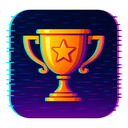 icon_entertainment_trophy_digital_glitch icon preview