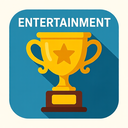 icon_entertainment_trophy_flat_design icon preview